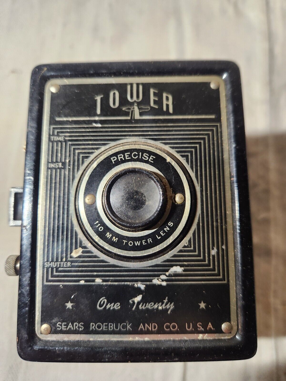 Vintage Sears Tower One Twenty Art Deco Camera