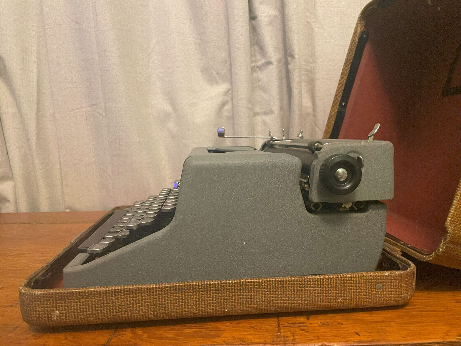 1940's Grey Royal Arrow Portable Typewriter