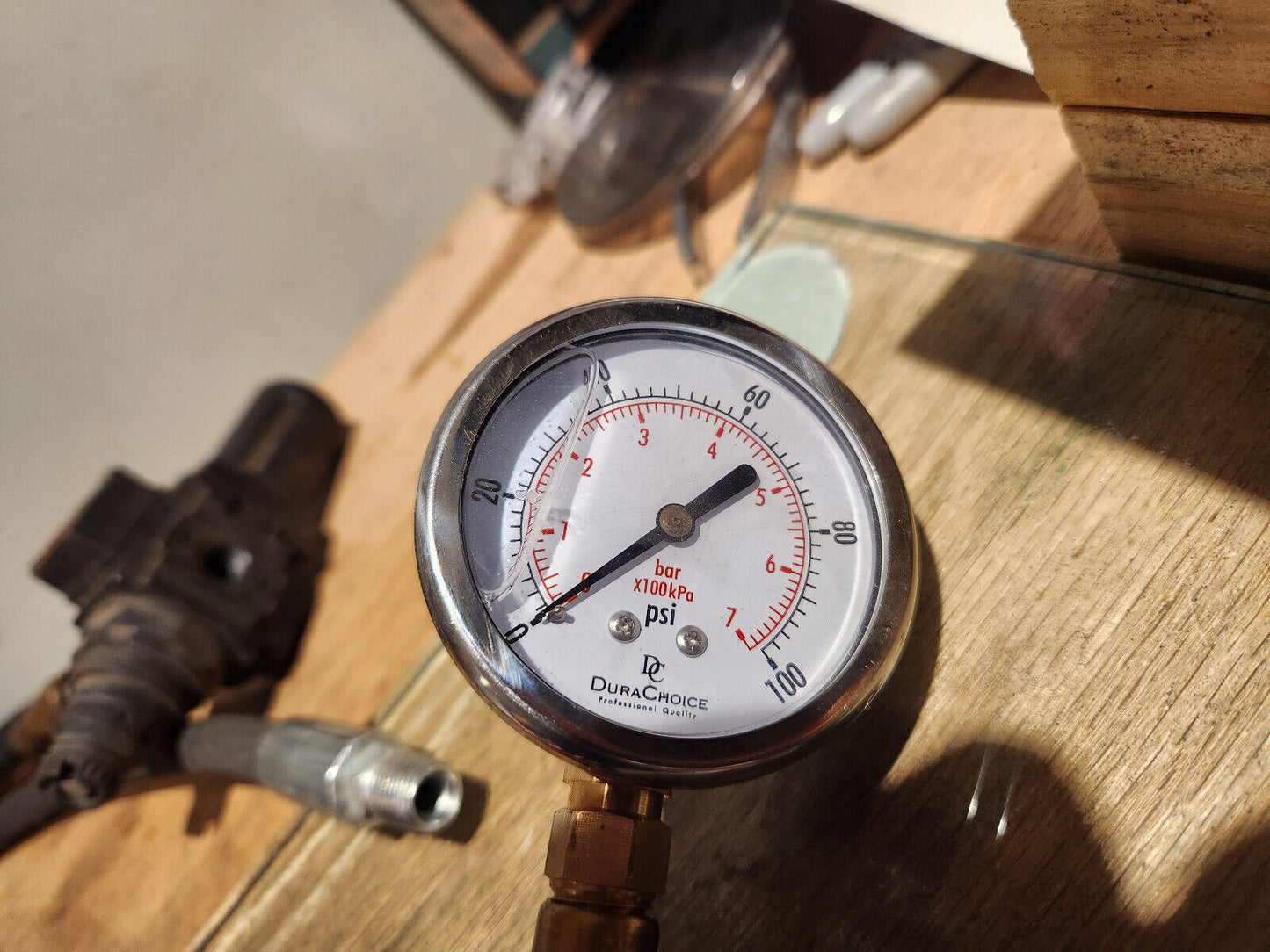 Snap-On and DurChoice Pressure Gauges