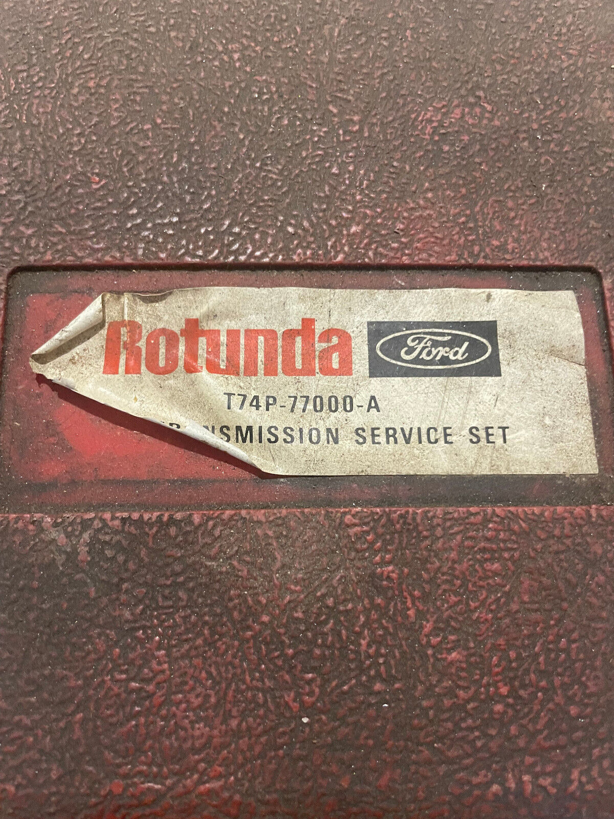 Ford Rotunda T74P-77000 A C-3 Transmission Service Set